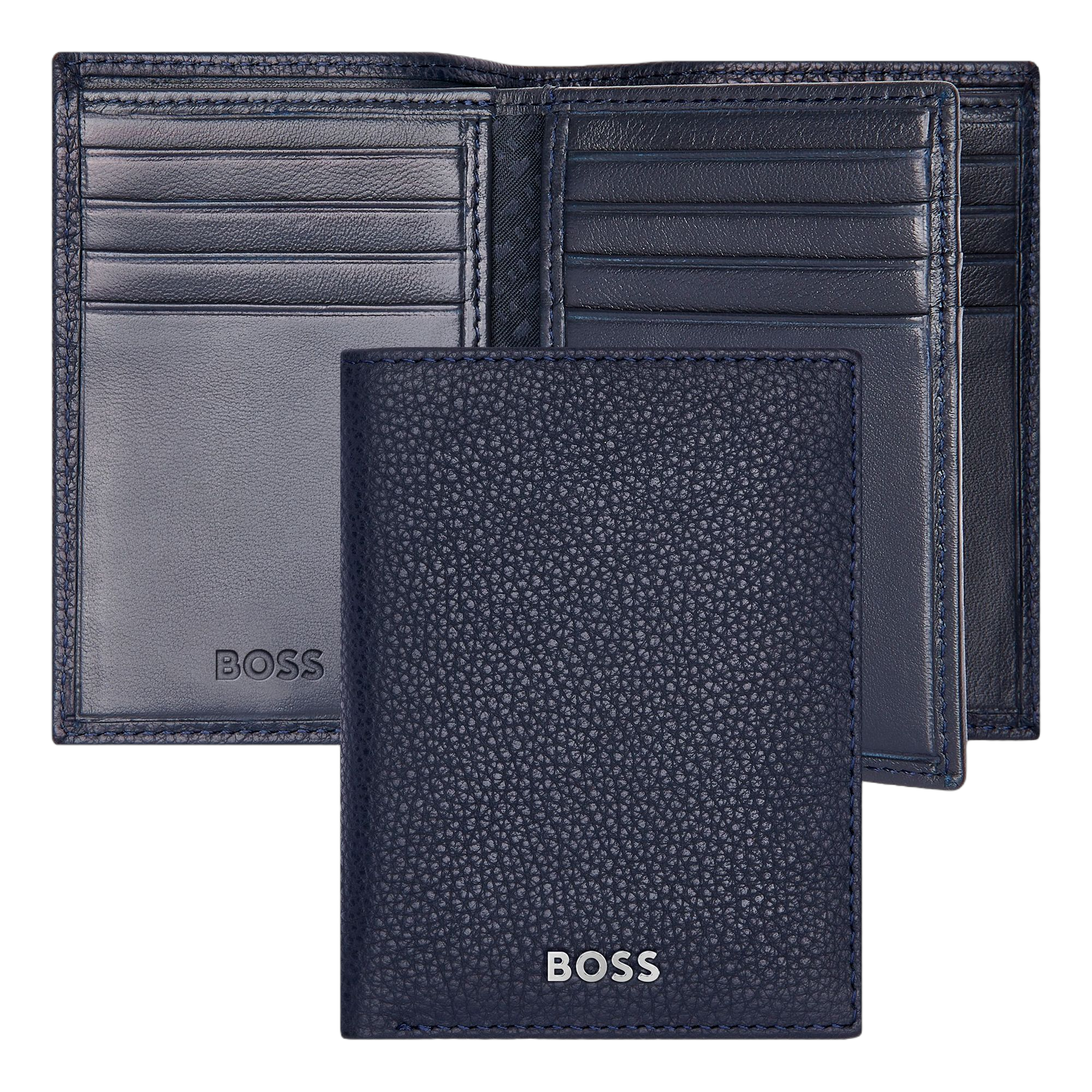 Card holder Trifold Classic Grained