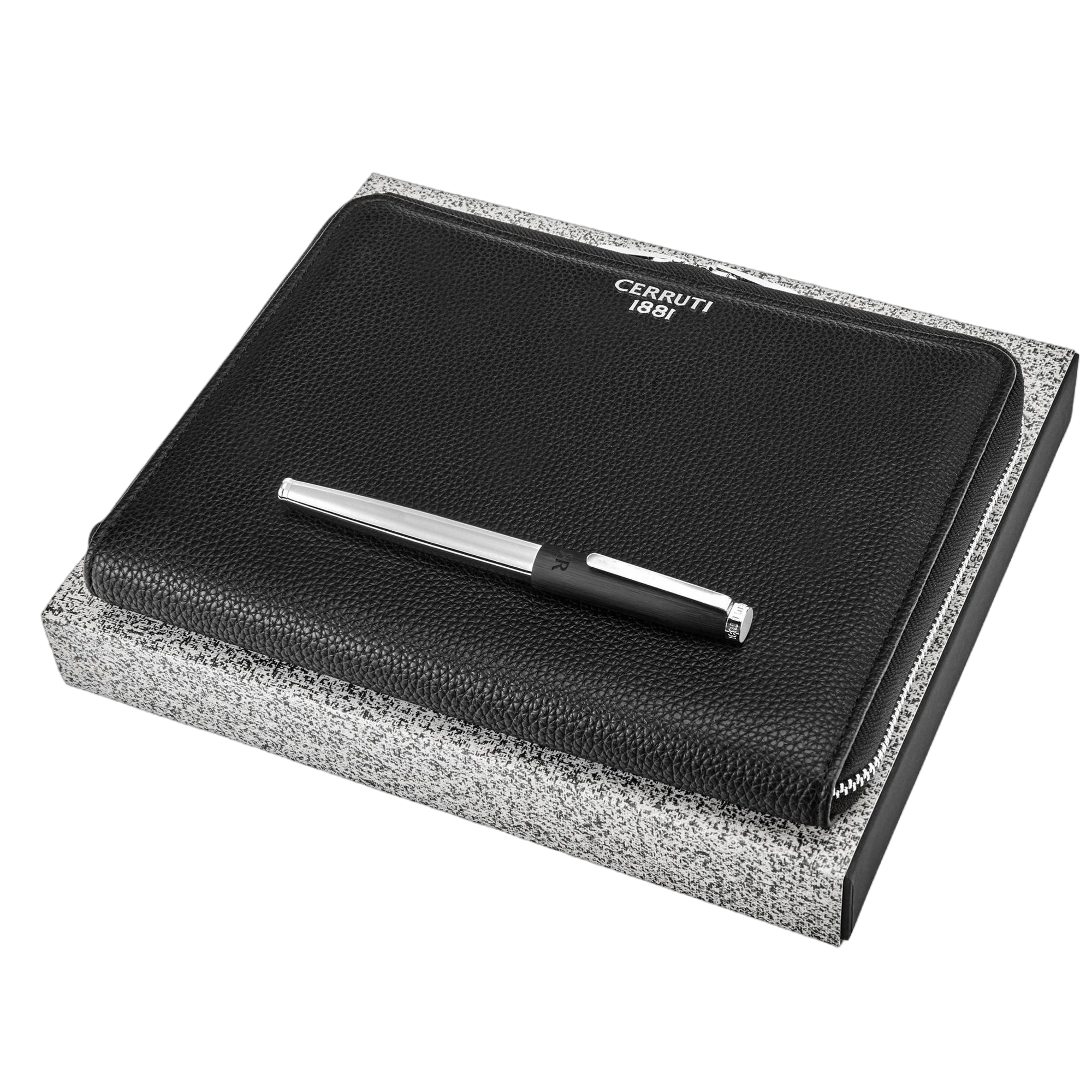 Set CERRUTI 1881 (rollerball pen & conference folder A5)