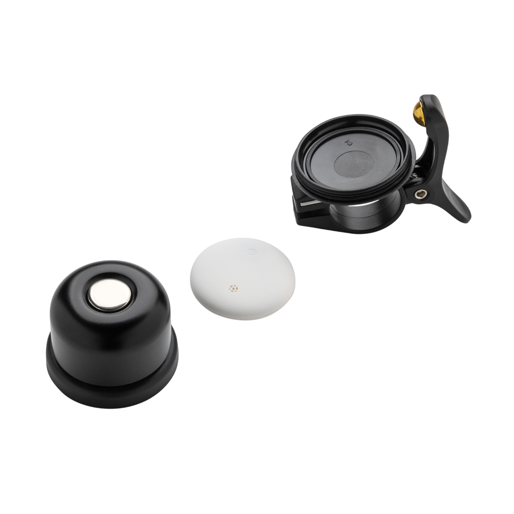 Bike finder Dual RCS bike bell with worldwide locating