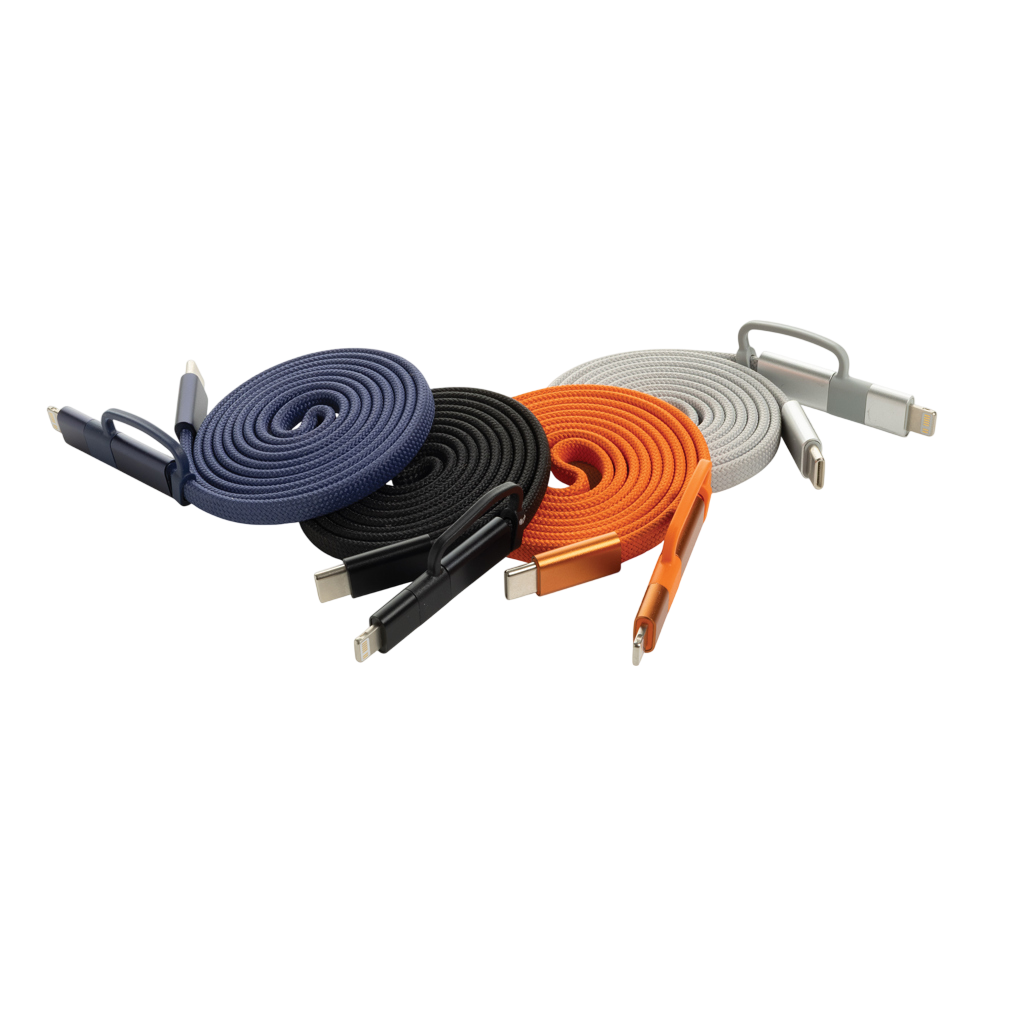 Arc RCS recycled Ultra-thin 60W 2 in 1 magnetic cable