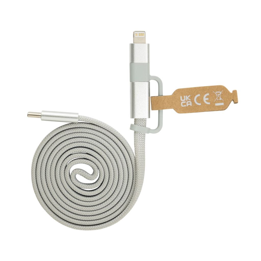 Arc RCS recycled Ultra-thin 60W 2 in 1 magnetic cable