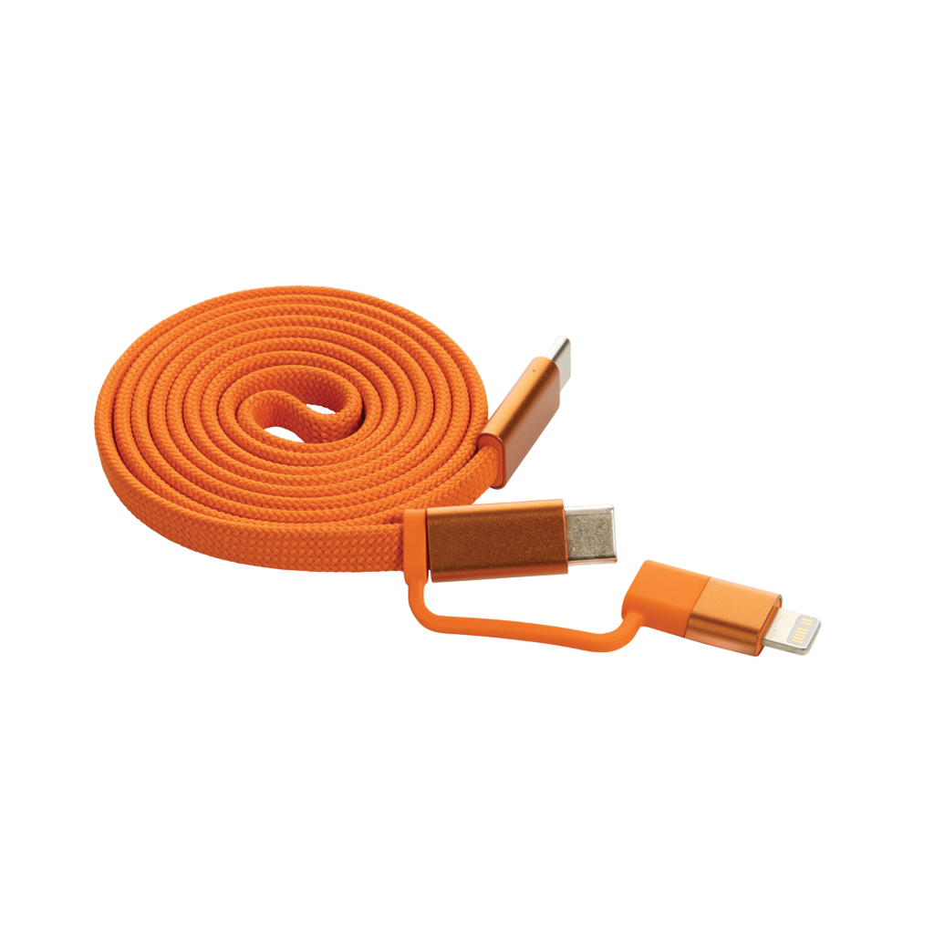 Arc RCS recycled Ultra-thin 60W 2 in 1 magnetic cable