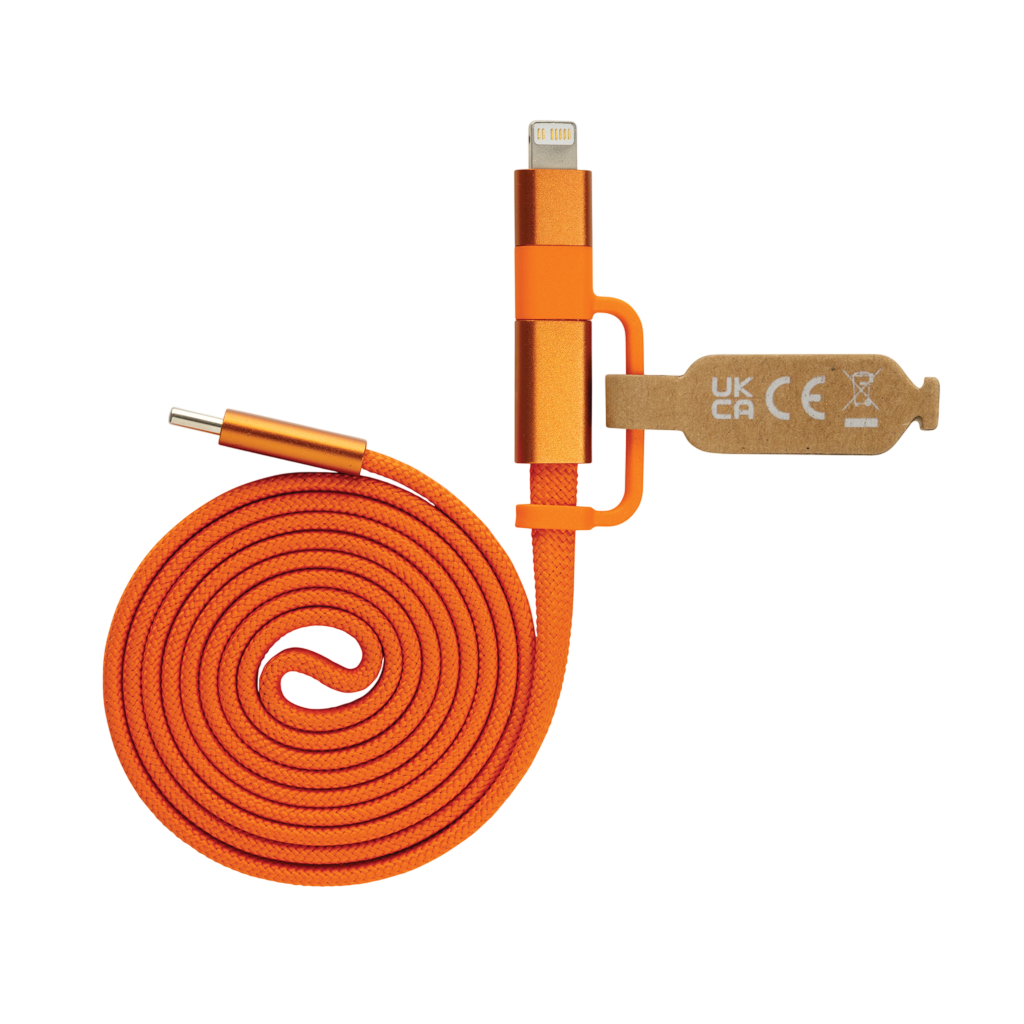 Arc RCS recycled Ultra-thin 60W 2 in 1 magnetic cable