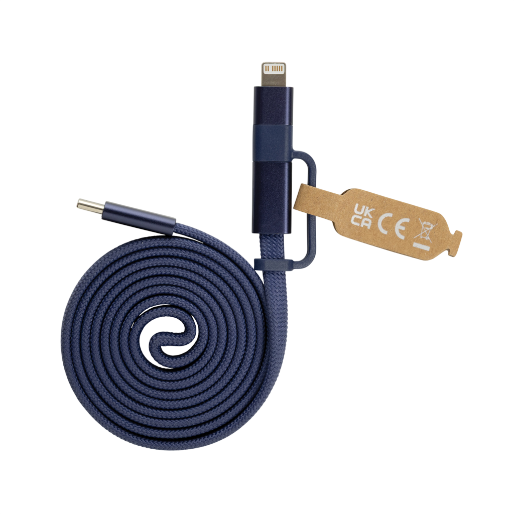 Arc RCS recycled Ultra-thin 60W 2 in 1 magnetic cable