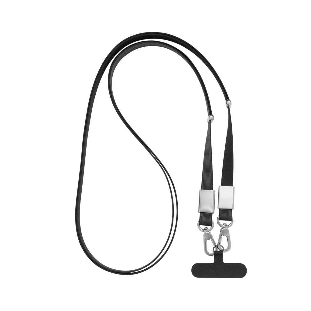 Nivo RCS recycled PET Crossbody lanyard