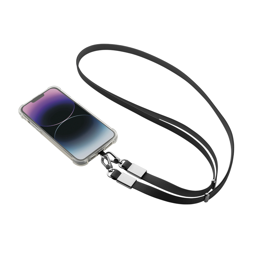 Nivo RCS recycled PET Crossbody lanyard