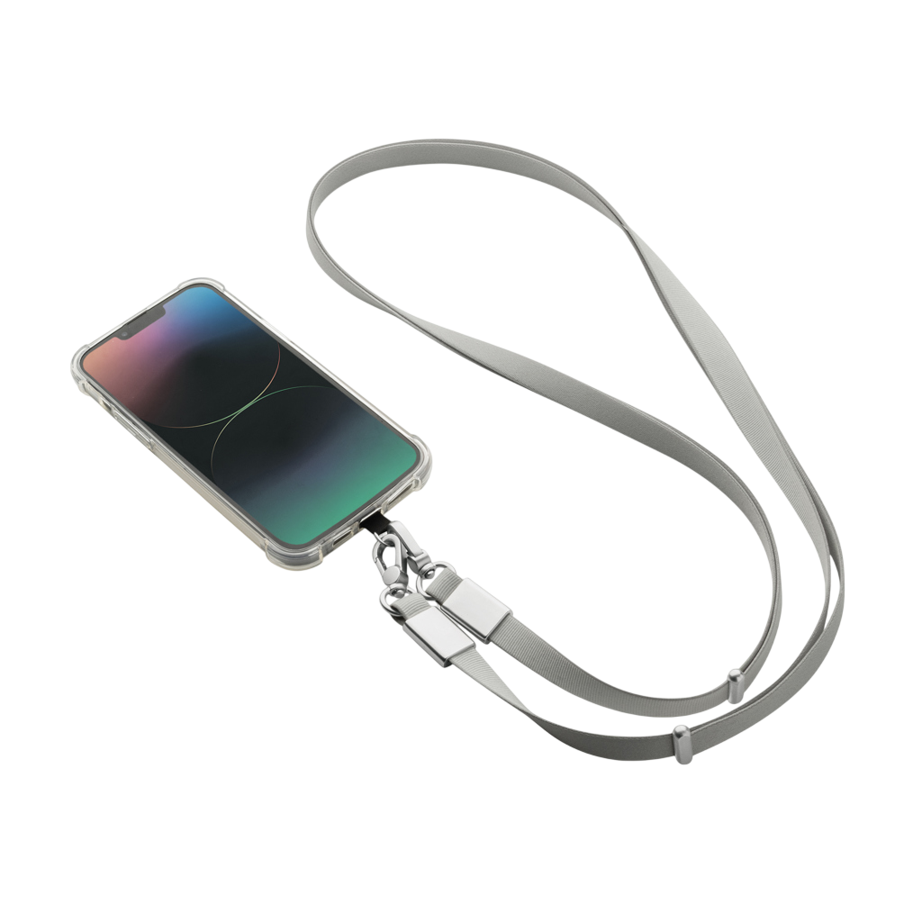 Nivo RCS recycled PET Crossbody lanyard