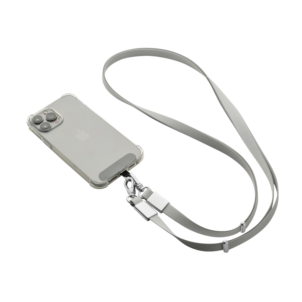 Nivo RCS recycled PET Crossbody lanyard