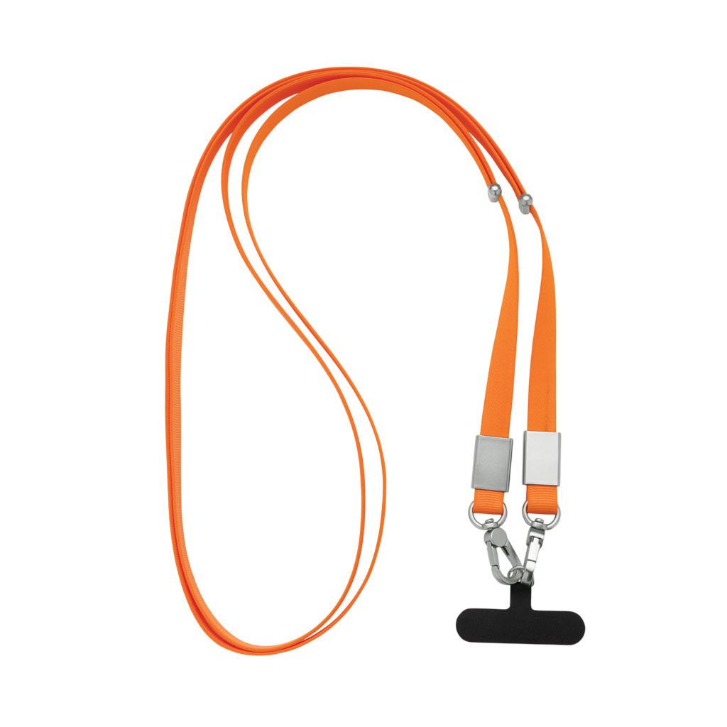 Nivo RCS recycled PET Crossbody lanyard