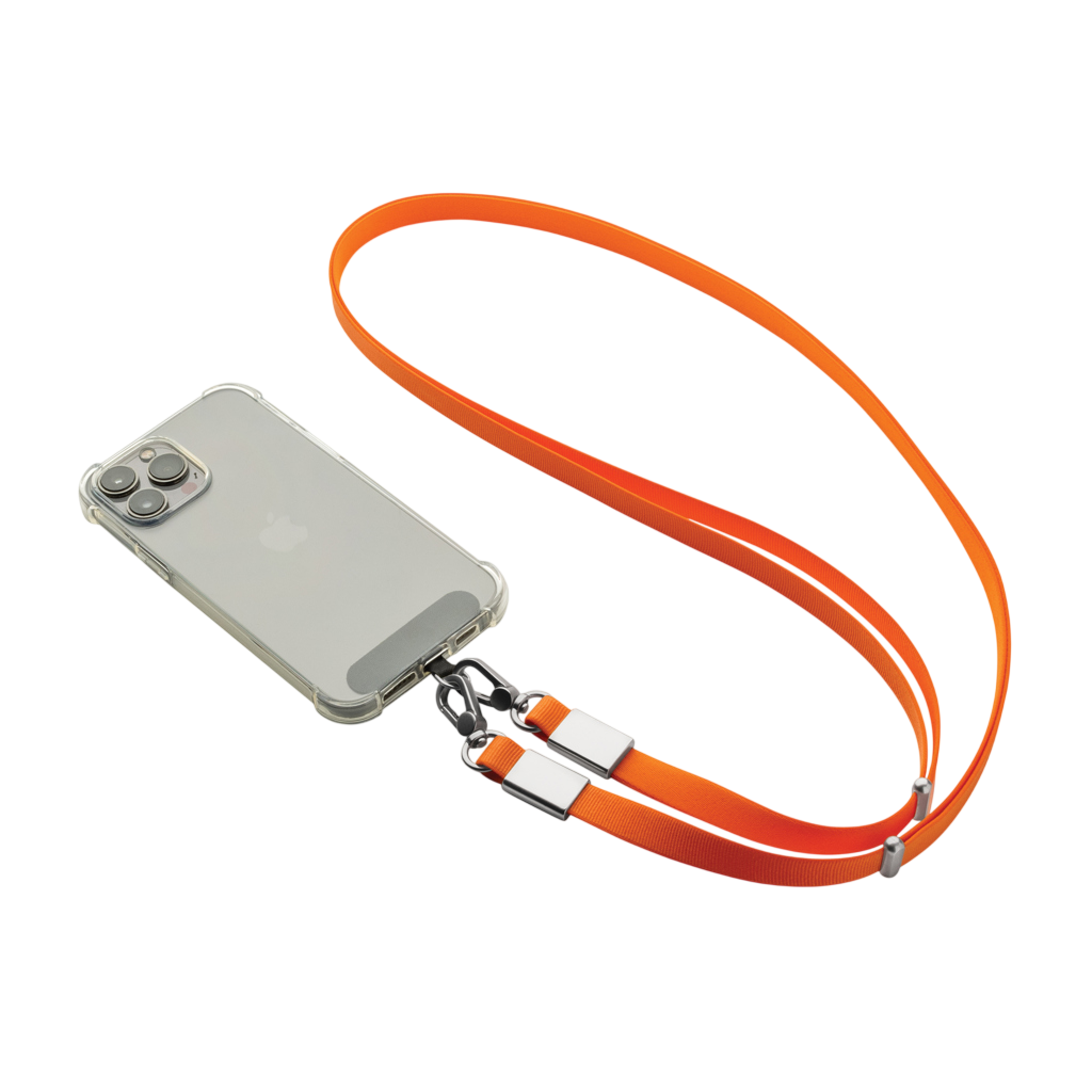 Nivo RCS recycled PET Crossbody lanyard