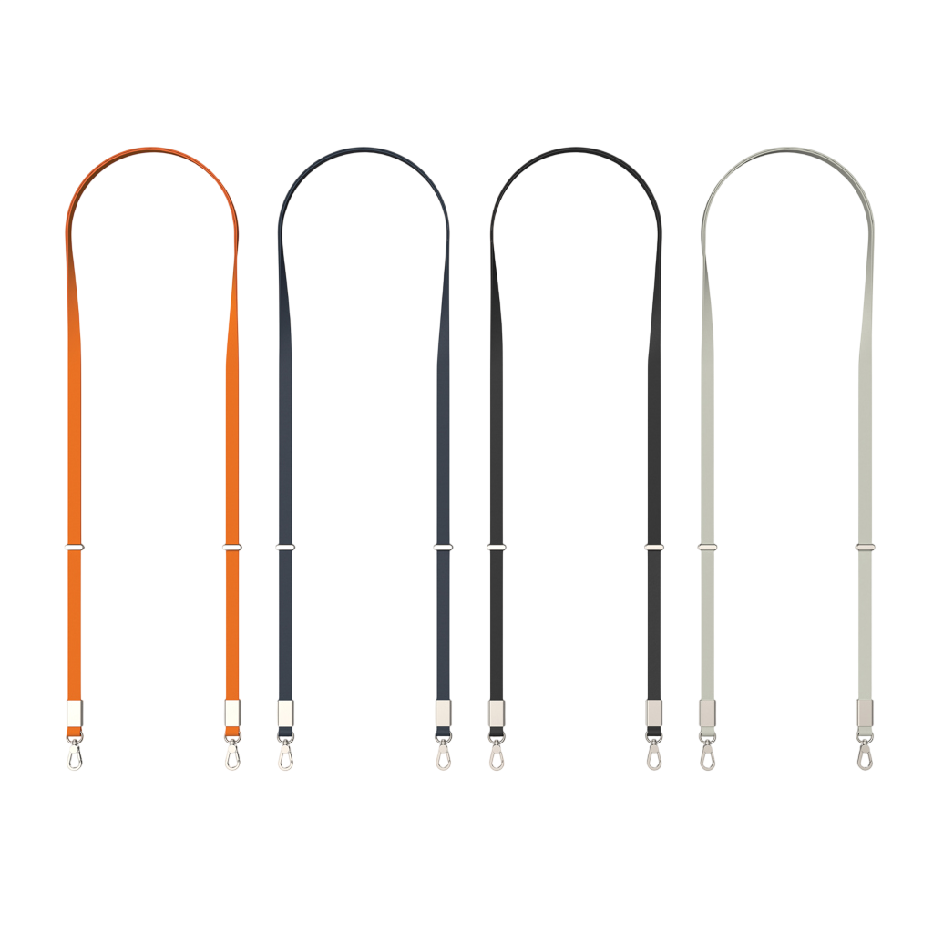 Nivo RCS recycled PET Crossbody lanyard