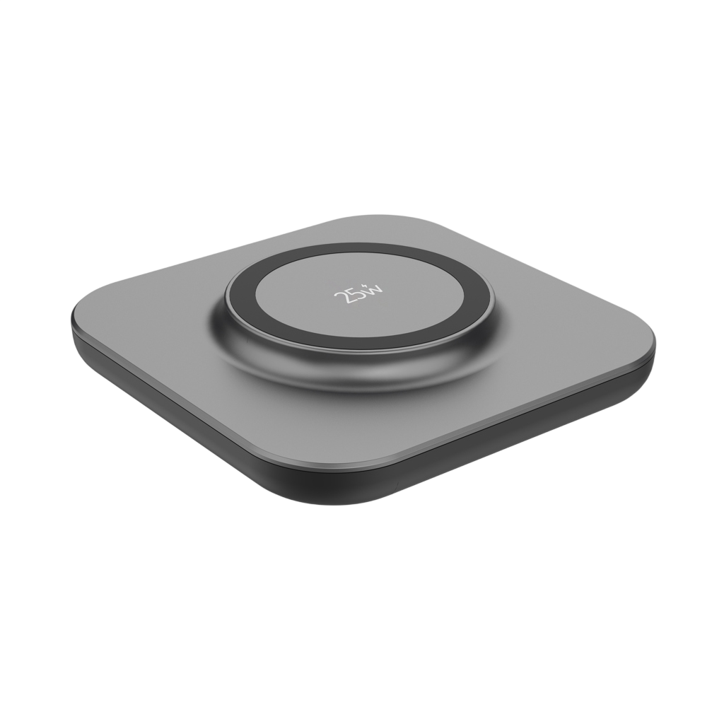 Quantum ultra-fast 25W magnetic wireless charging pad