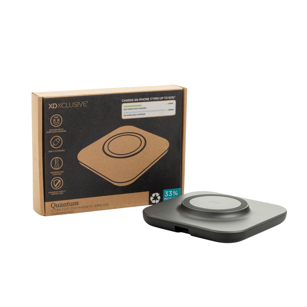 Quantum ultra-fast 25W magnetic wireless charging pad