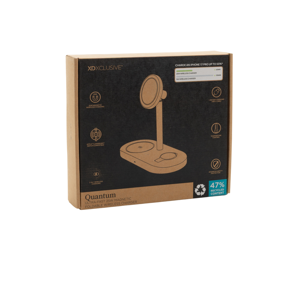 Quantum RCS ultra-fast 25W Magnetic desk wireless Charger