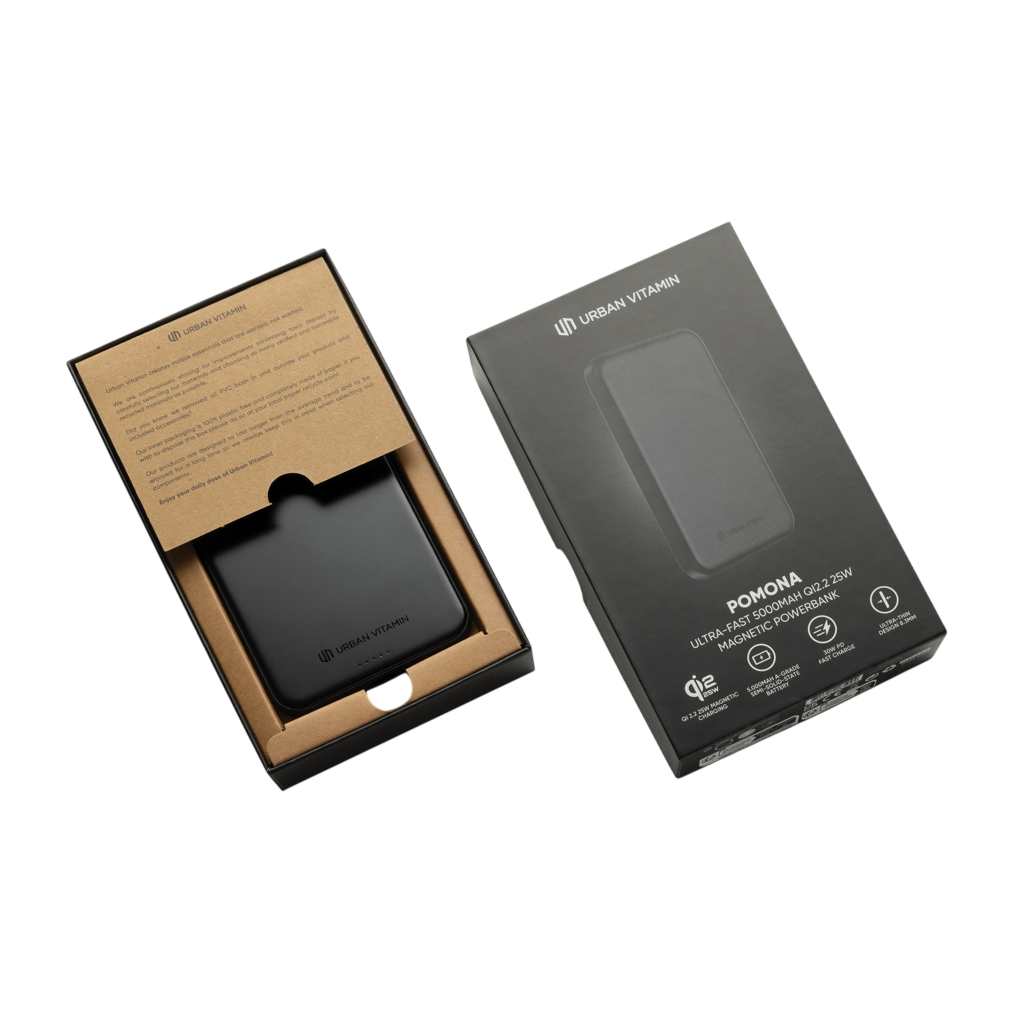 Urban Vitamin Pomona 5000mAh Qi2.2 25W magnetic powerbank