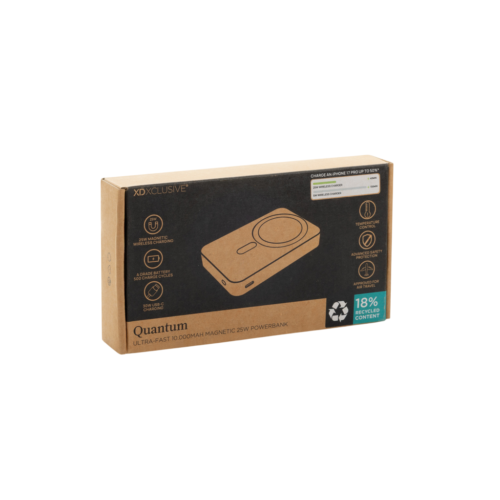 Quantum RCS ultra-fast 10.000mAh magnetic 25W powerbank
