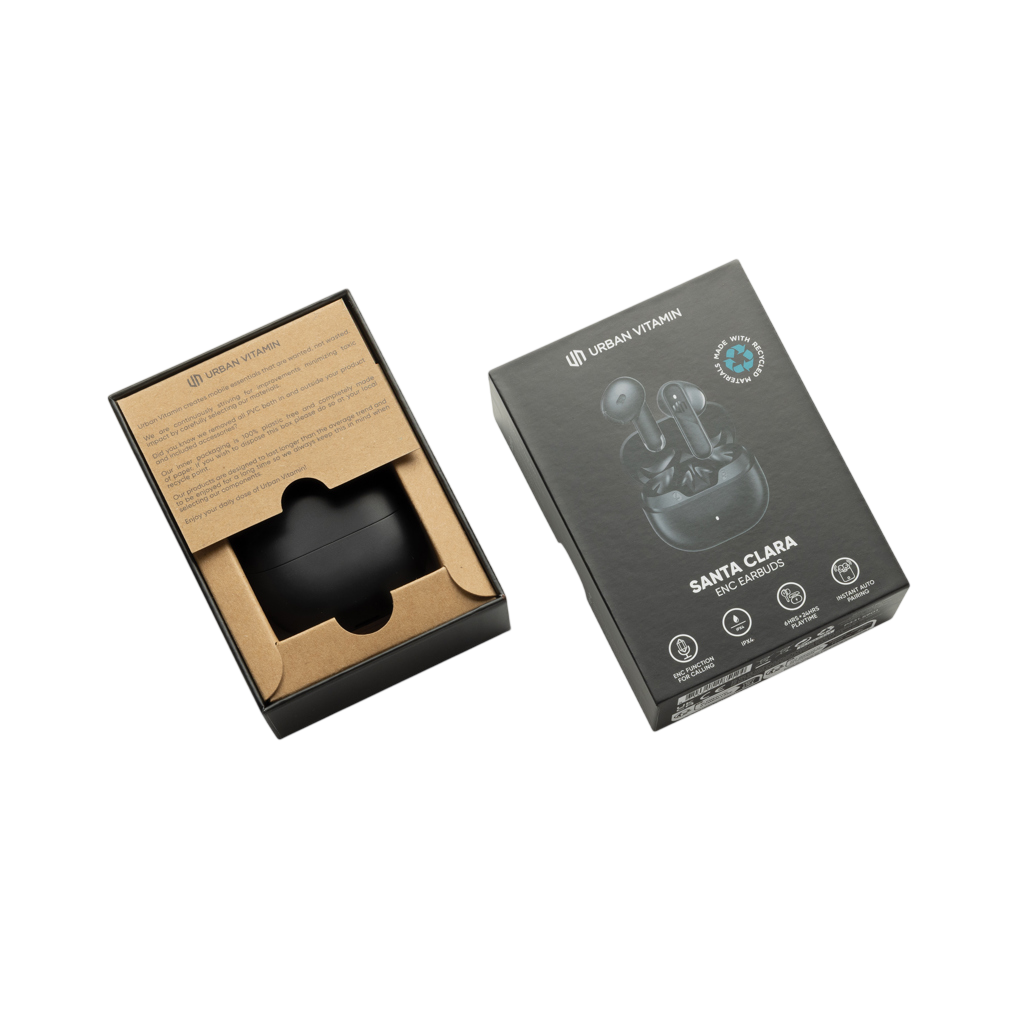 Urban Vitamin Santa Clara RCS plastic ENC earbuds