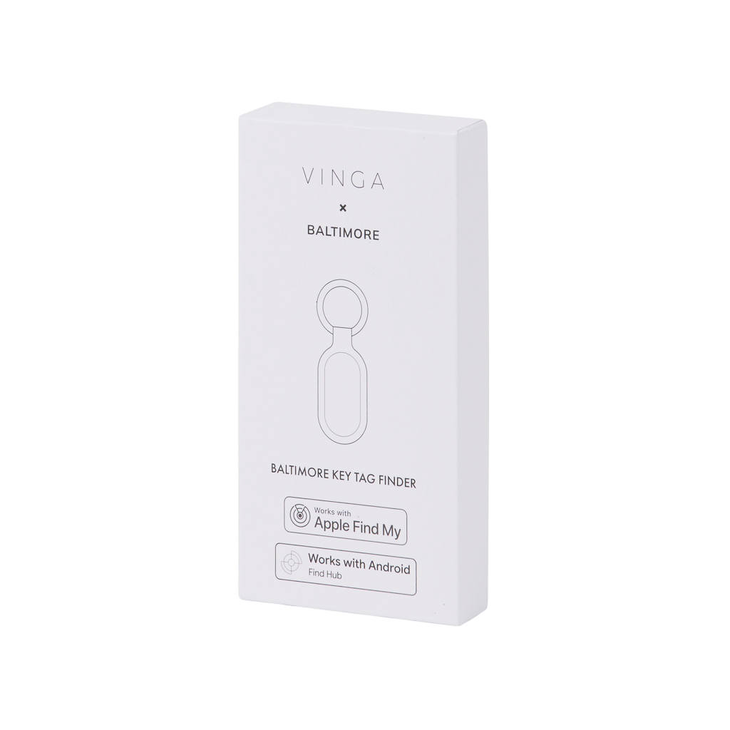 VINGA Baltimore RCS Key tag With Finder Dual