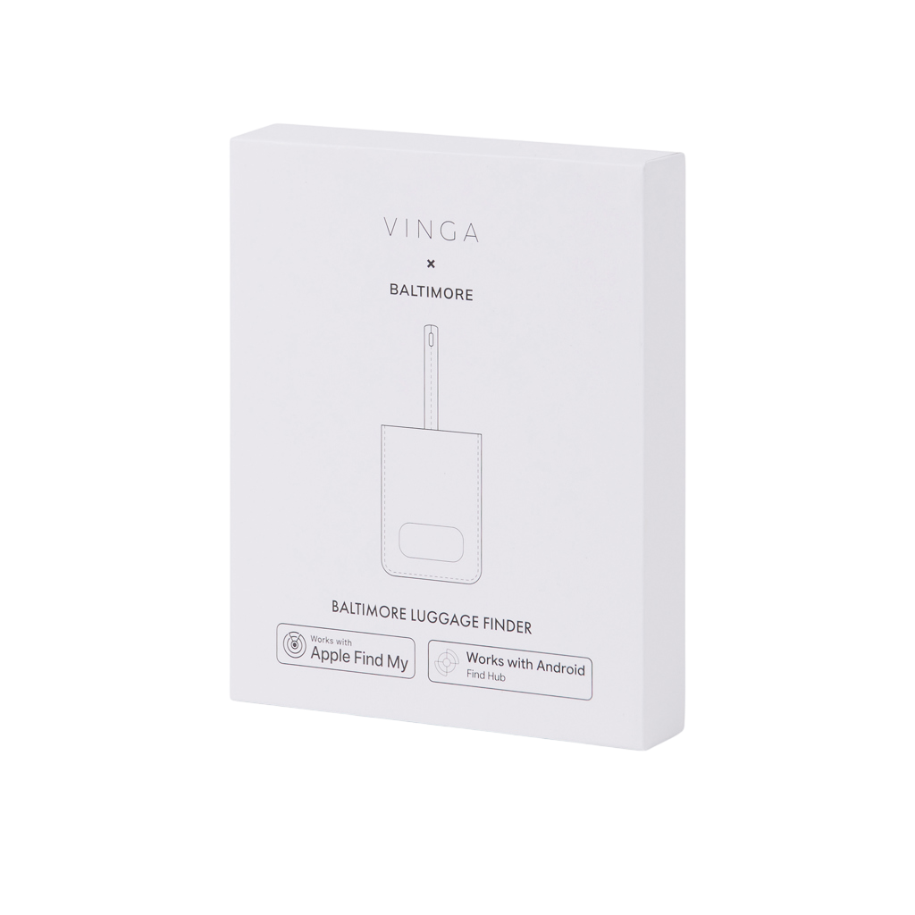 VINGA Baltimore RCS Luggage Tag With Finder Dual